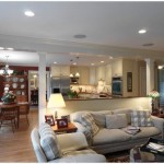 idée déco cuisine ouverte sur salon