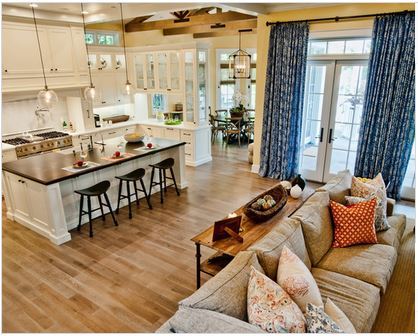 idée déco cuisine ouverte sur salon 6