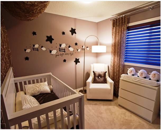 idée peinture chambre bébé