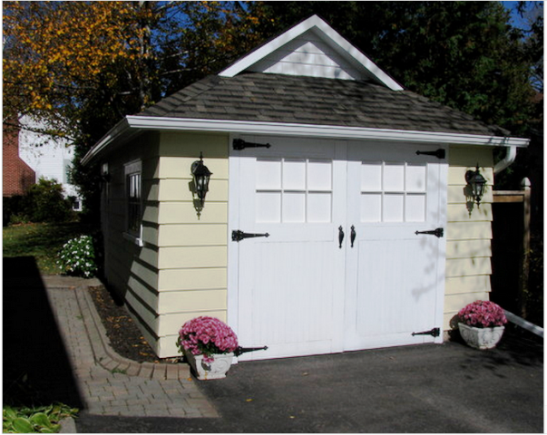 porte de garage sectionnelle avec portillon