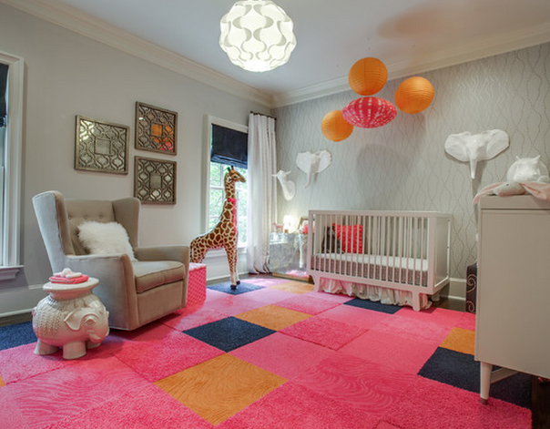 deco chambre bebe jungle