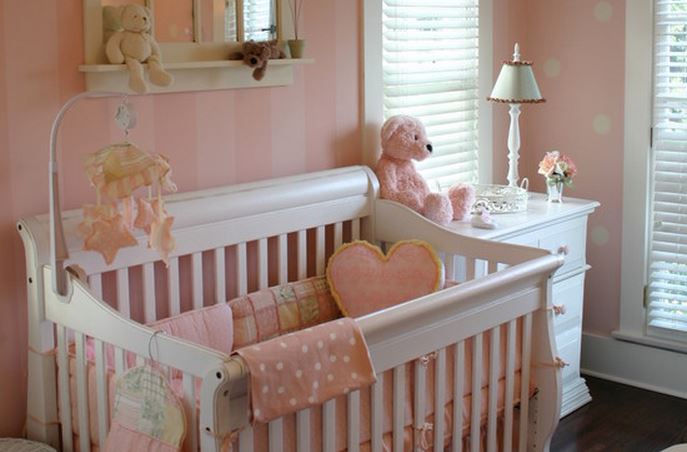 décoration chambre fille bébé