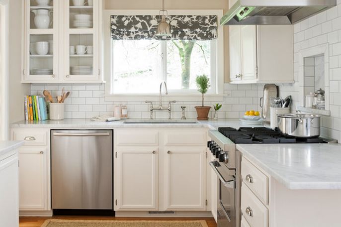 idées de cuisine peinture blanche