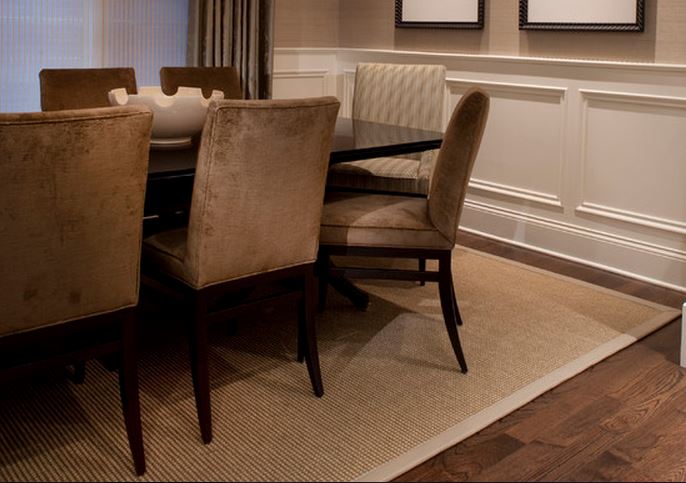 deco salle a manger avec tapis d orient