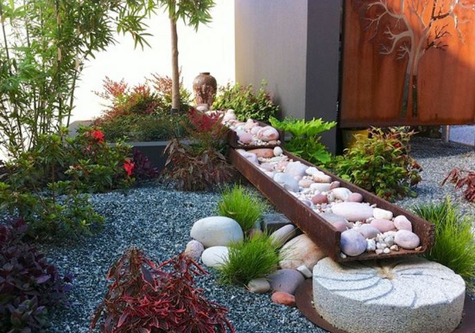 minimaliste jardin décoration de la maison