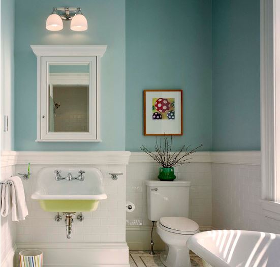 salle de bains décoration intérieure