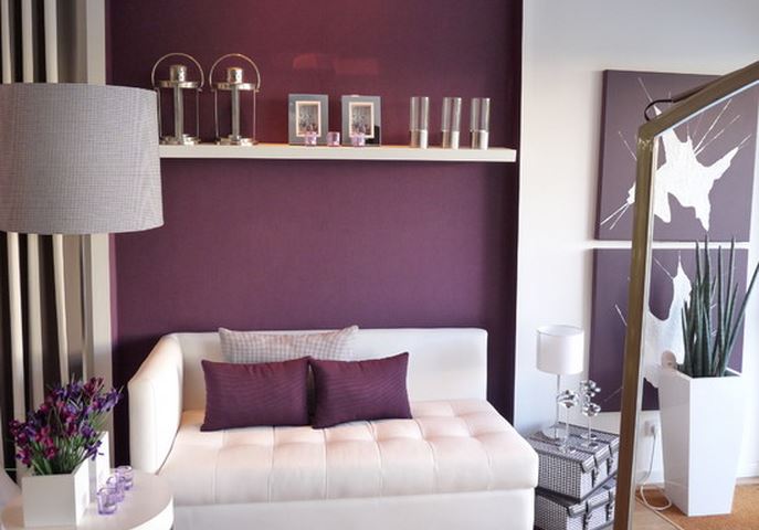 prune canapé décoration salon