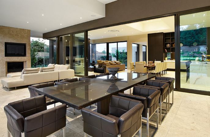 idée déco salon salle à manger moderne