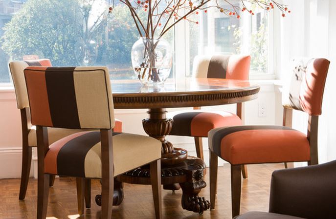 chaise moderne de salle a manger