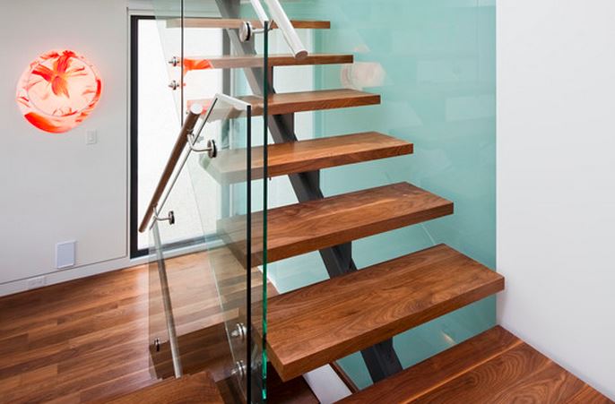 renover escalier bois moderne