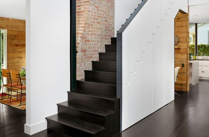 renover escalier bois moderne