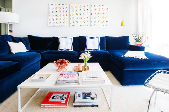 canapé angle convertible moderne