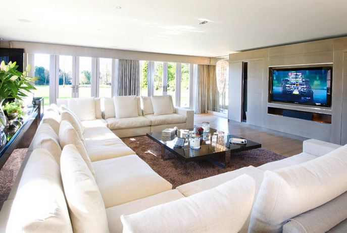 canapé angle convertible moderne