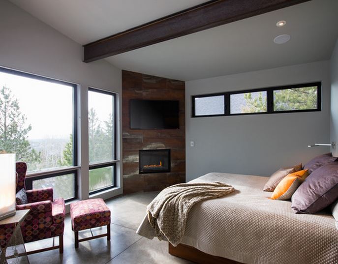 meuble d'angle tv contemporain