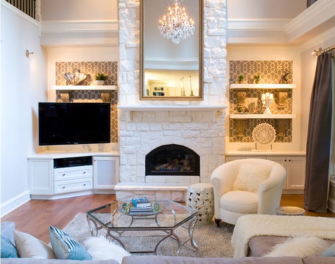 meuble télé d'angle moderne