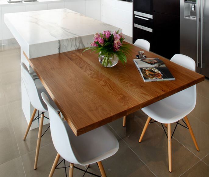 cuisine avec salle à manger intégrée 2015