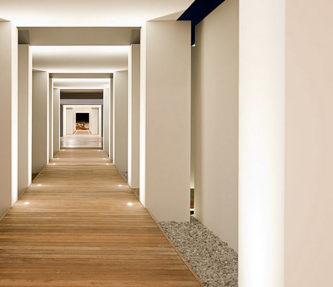 décoration couloir peinture