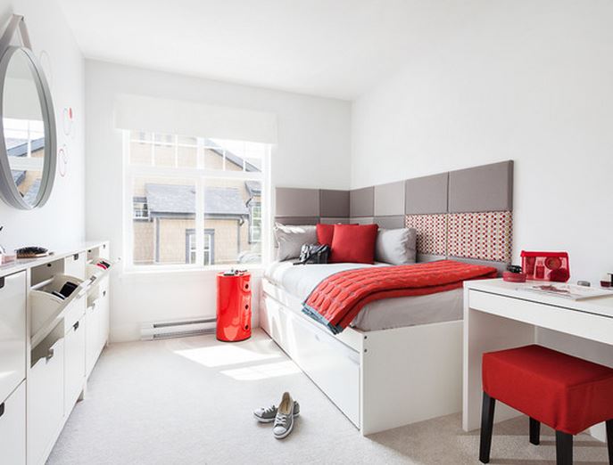 couleur de peinture pour chambre ado fille