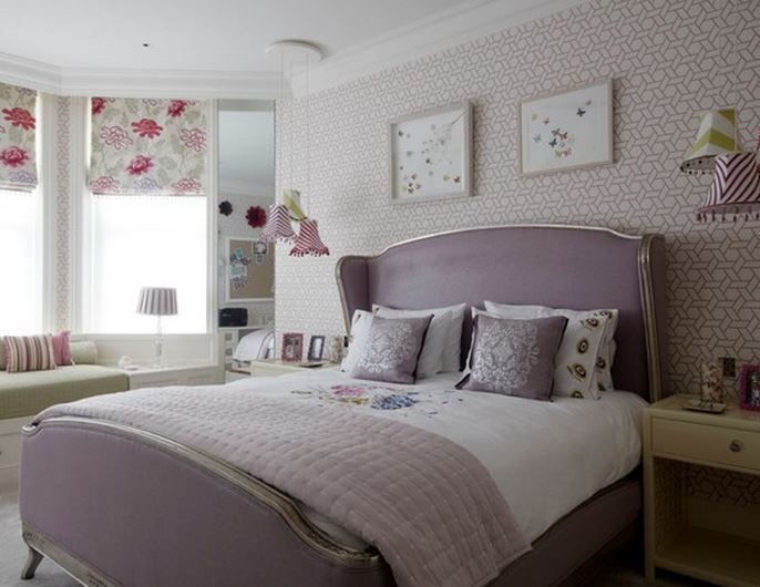 couleur de peinture pour chambre ado fille