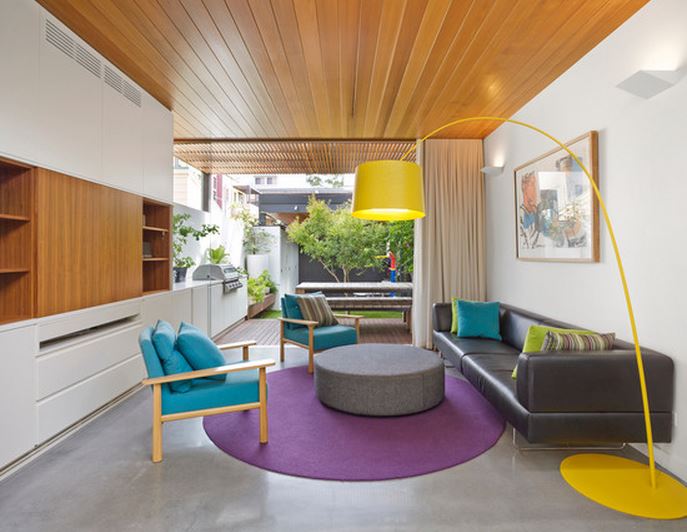 canapé moderne et confortable