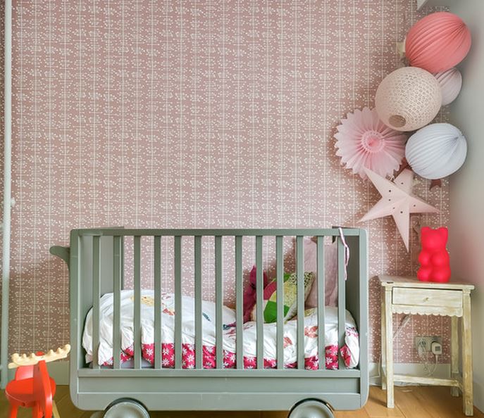 déco avec les lampions chambre