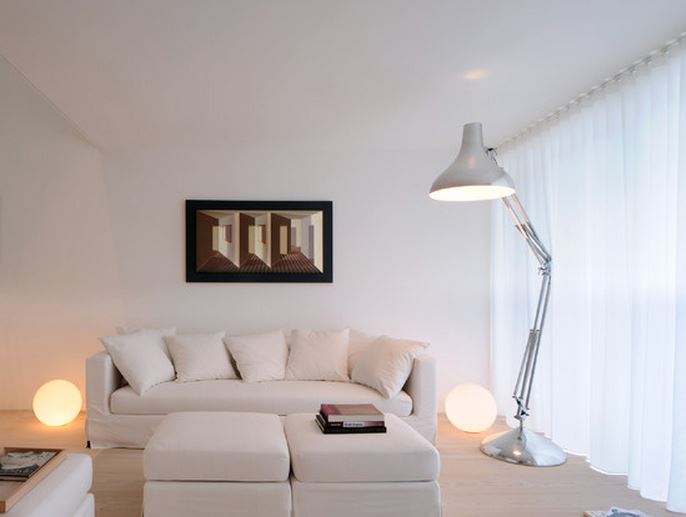 lampadaire de salon moderne