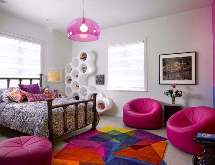 couleur de peinture pour chambre ado fille