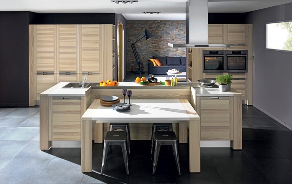 idee cuisine ilot central