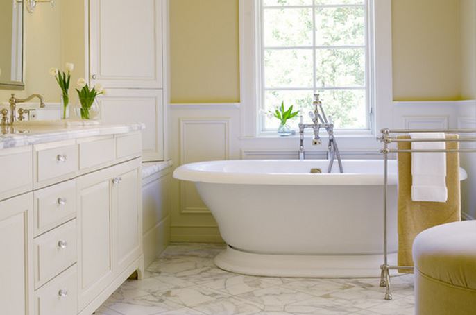 déco salle de bain peinture