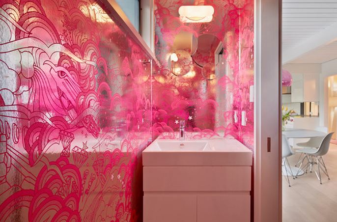 déco salle de bain peinture