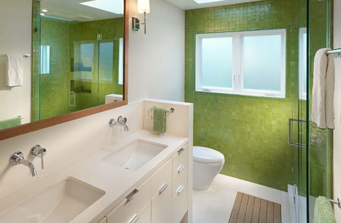 déco salle de bain peinture