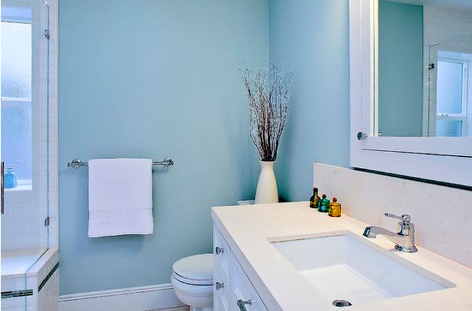 déco salle de bain peinture